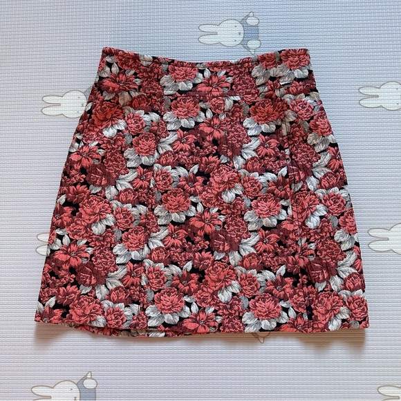 Sandro Paris - floral skirt - Picture 1 of 5